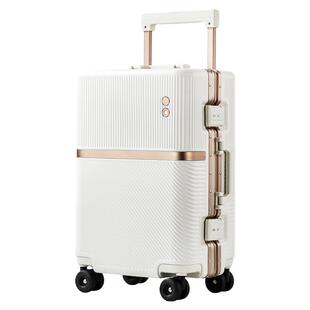 袋鼠行李箱结婚24寸结实耐用2026新款女旅行拉杆密码皮箱子粉色20