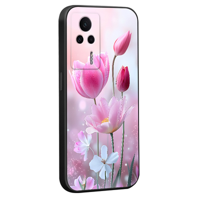 luckrider适用于红米K60E手机壳22122rk93c软hm k60E硅胶redmiK60E女王22122RK93C仙女hongmi k60e花朵xiaomi
