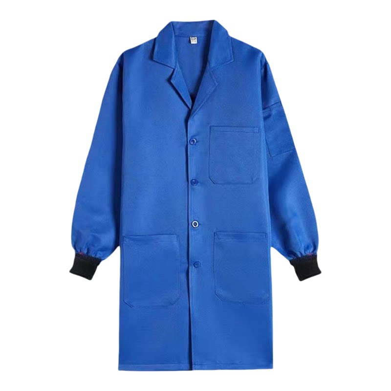 新款大褂工作服男劳保仓管