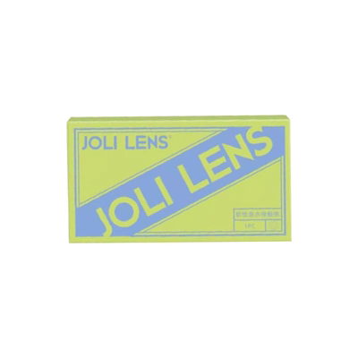 JOLI LENS美瞳半年抛1片装近视彩色隐形眼镜大小直径送卫康护理液