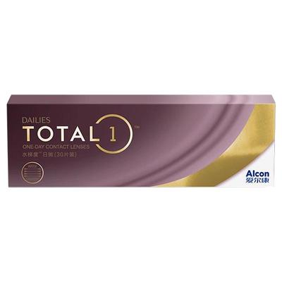 爱尔康水梯度日抛隐形眼镜高透氧