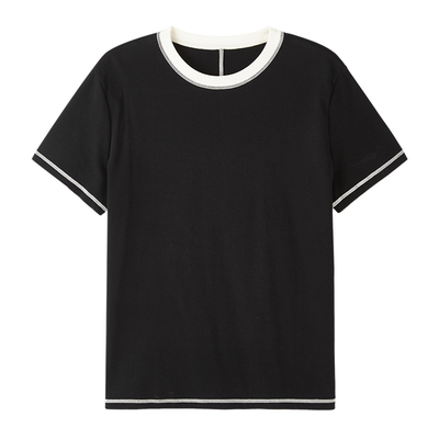 云上生活哈苏线正肩微宽松T恤