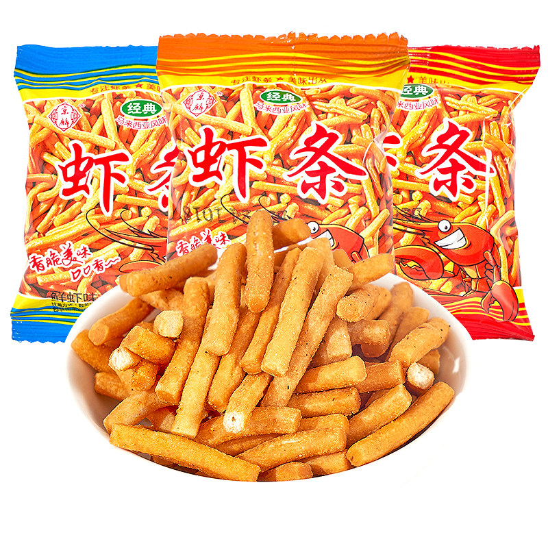 爱尚咪咪虾条蟹味粒三合一小包装