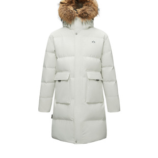 海澜之家长款羽绒服男款25冬季新款防泼水保暖极寒过膝中长款外套