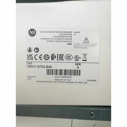 询价AB电机保护断路器 140UT-D7D2-B40几乎，意