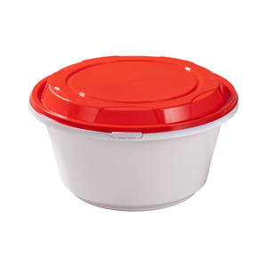 锁扣圆形食品级一次性餐盒批发