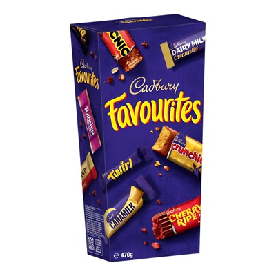 吉百利澳洲混合味牛奶巧克力礼盒