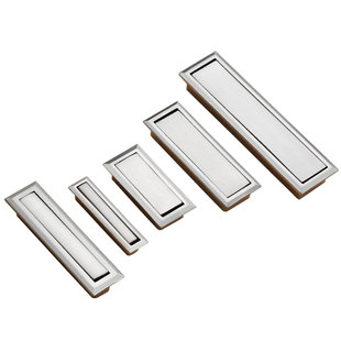 利德仕现代简约嵌入式柜子橱柜隐形暗拉手简欧抽屉柜门内嵌式拉手