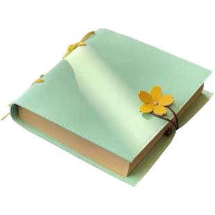 SilverMoon银月高颜值本子简约ins风笔记本文艺精致樱花日记本厚少女心可爱便携随身手帐本无格活页软皮