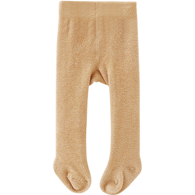 Aengbay婴儿连裤袜秋冬加厚加绒新生儿大pp袜保暖宝宝连体打底袜