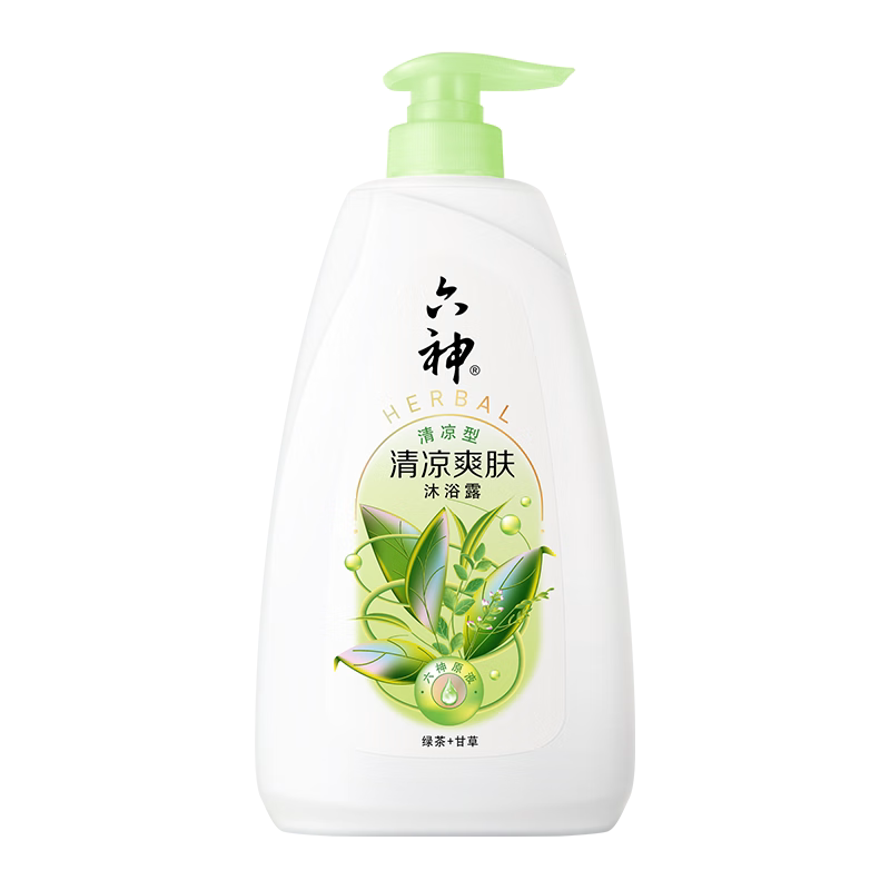 六神劲凉酷爽三重薄荷沐浴露