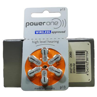 powerone电池p13助听器专用