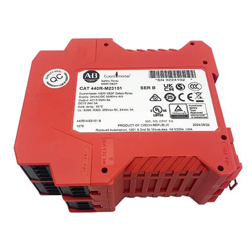 440R-M23151安全继电器罗克韦尔Allen-Bradley440RM23151