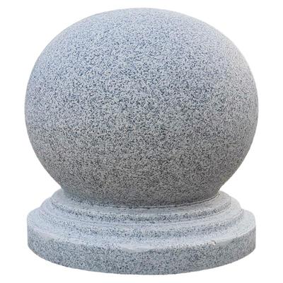 石球路障挡车石球圆球广场校园石墩子拦路石花岗岩大理石防爆隔离