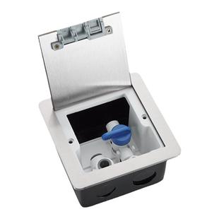 净水器地插座隐形带开关按钮净水管面板接水排水口地板插座隐藏式