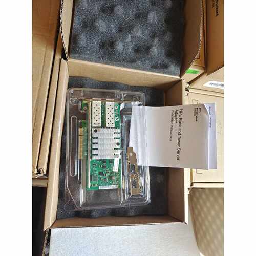 【请询价】原装拆机95新HP560SFP双口万兆光纤网卡669