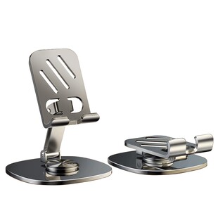 手机支架桌面2024新款平板架金属可升降旋转铝合金属ipad平板电脑稳固多功能托架床上折叠便携支撑架游戏专用