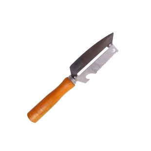 老式削水果皮刨子木柄水果削皮刀去皮薄手动家用多功能苹果捎果器