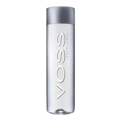 挪威进口375ml/玻璃瓶VOSS芙丝饮用天然泉水深层自流800ml高端水