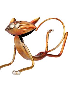 瑜伽猫工艺品摆件创意家居摆件