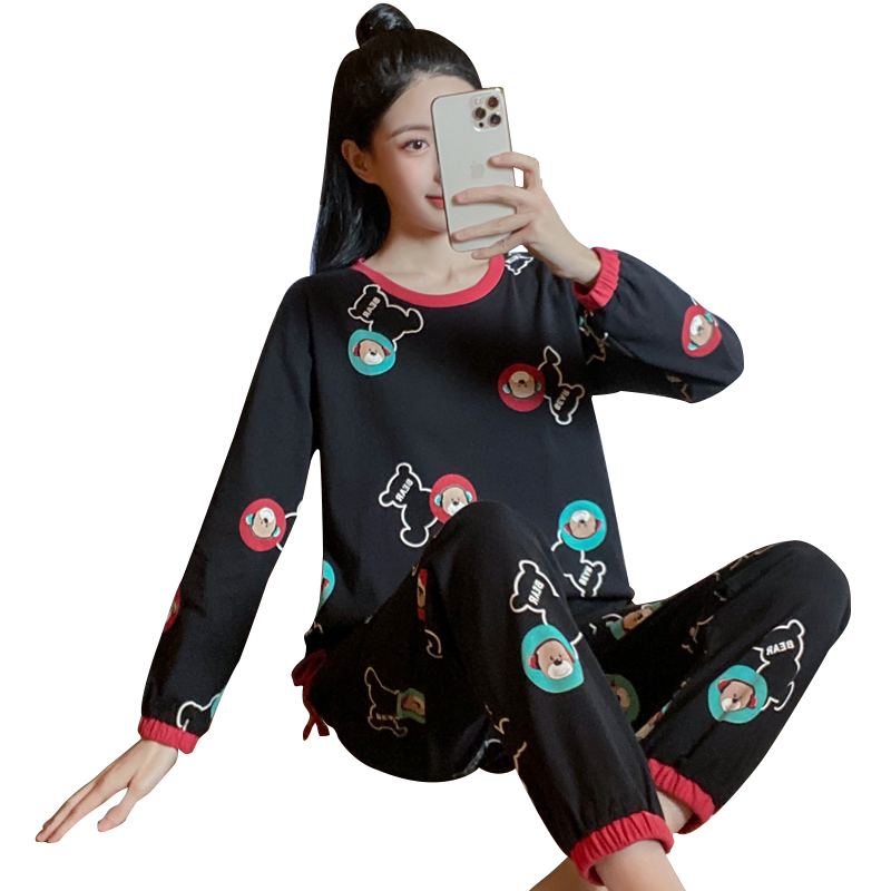 睡衣女款2022年新款可爱少女套装