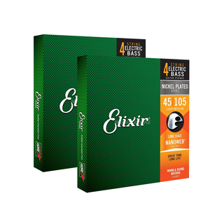 Elixir伊利克斯贝斯弦14077电贝斯琴弦套弦bass贝司弦四弦五弦