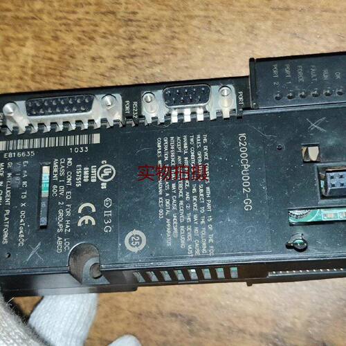 询价-IC200CPU002GG成色不错来自知名品