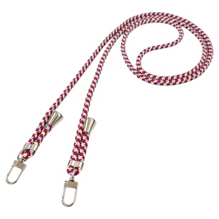 国风斜挎绳手机挂脖防摔包包挂带圆形编织通用网红背带可调节男女