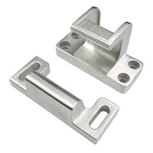 冷库门框加厚侧框压件重型紧压件固定器平移门推拉门不锈钢防撞件