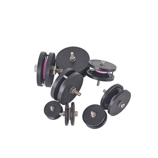 厂家防止防跳线组合导轮过线轮绕线机不锈钢轮张力放线架陶瓷滑轮