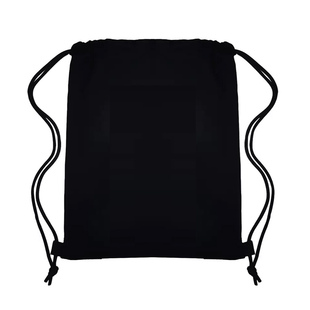 帆布束口袋纯棉双肩包学生运动宣传纯棉拉抽绳小背包印字定制LOGO