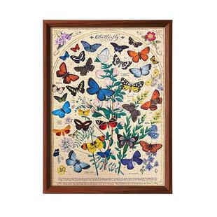 拼图框1000片相框300块500装裱画框架定制70×50*75冬灯拼图裱框