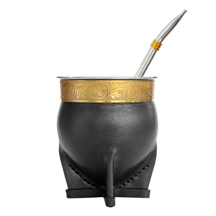 配吸管 帕拉蒂托马黛茶杯梅西同款阿根廷进口饮料马代茶专用杯子