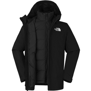 北面男Mountain Light羽绒三合一GTX防水鹅绒TheNorthFace|83RR