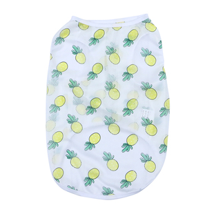 宠物狗狗衣服春秋款薄款防掉毛柯基泰迪比熊小型犬中型犬背心春装