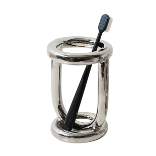 LENYVASEN卫生间轻奢牙刷架子置物架情侣漱口杯家用牙具牙膏收纳