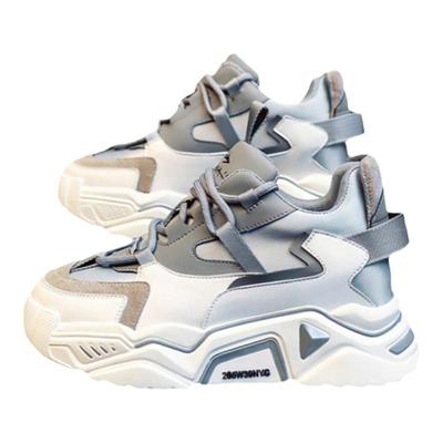 真皮内增高小白鞋女2025年秋冬新款厚底运动老爹鞋子爆款休闲女鞋