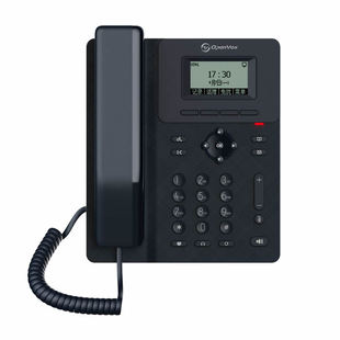 OpenVox 开源 C220 POE/电源双供电 IP电话机 办公网络电话机