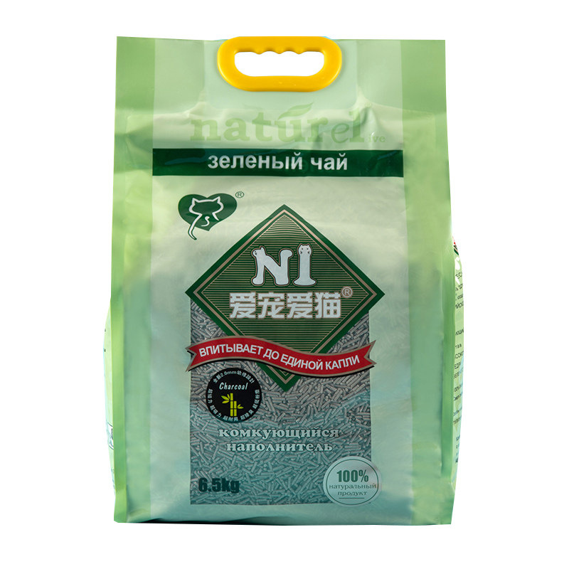 N1猫砂 原味玉米绿茶水蜜桃豆腐砂2.0小颗粒混合沙消臭结团可冲厕