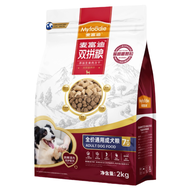 麦富迪营养无谷冻干老年犬粮