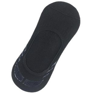 袜子男纯棉船袜男夏季薄浅口隐形袜硅胶防滑豆豆鞋袜套防臭脚底袜