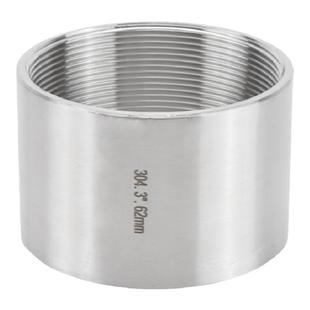 304不锈钢内牙通丝接头直接1/2/3/4/6分1寸1.2寸1.5寸2寸水管配件