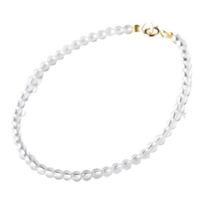 东海世家女男白水晶细手链