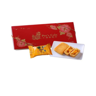 包邮台湾食品糕点小潘凤梨酥带蛋黄凤凰酥10/12入凤黄酥送礼蛋糕