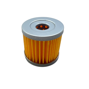 适用铃木摩托车配件QS110赛驰GT125GSX铃木王GS125机油滤芯机油格