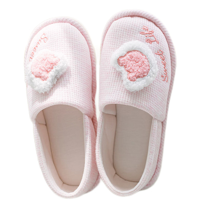 月子鞋春夏款45月份包跟厚底孕妇居家软底棉拖鞋秋季产妇防滑拖鞋