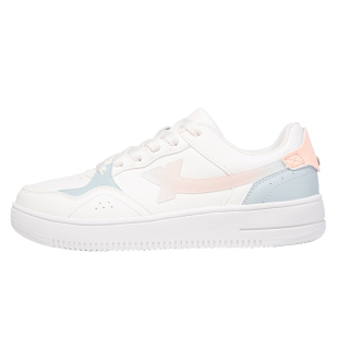 特步女鞋板鞋2026新款轻便休闲鞋子厚底小白鞋官方旗舰女款运动鞋