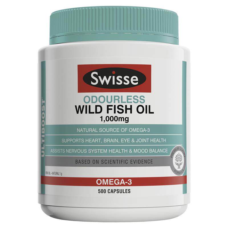 鱼油保健品swisseDHA学生老人