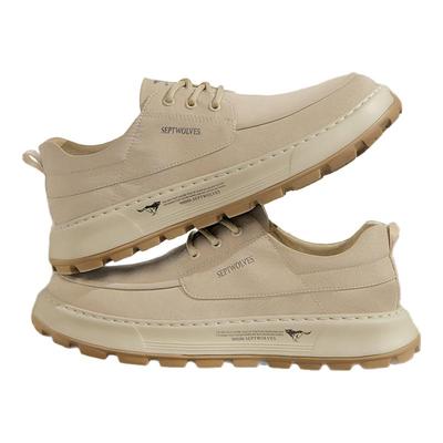 七匹狼春季新款百搭休闲帆布鞋