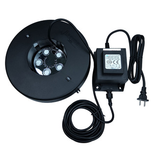 三头五头雾化头水景造雾器假山起雾器盆景水池水雾喷雾器单灯彩灯